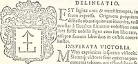 An illustration from Orbis Polonvs, splendoribus caeli: Triumphis mundi: pulchritudine animantium: decore aquatilium: naturae excellentia reptilium, condecoratvs. In qvo antiqva Sarmatarvm gentilitia, pervetvstae nobilitatis polonae insignia, vetera & noua indigenatus meritorum praemia & arma, specificantur & relucent. Nunc primum, vt Latinitati consecratus, ita claritate & veritate perspicuus (1641)