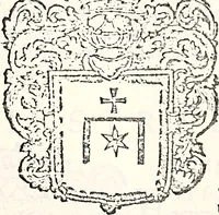 An illustration from Orbis Polonvs, splendoribus caeli: Triumphis mundi: pulchritudine animantium: decore aquatilium: naturae excellentia reptilium, condecoratvs. In qvo antiqva Sarmatarvm gentilitia, pervetvstae nobilitatis polonae insignia, vetera & noua indigenatus meritorum praemia & arma, specificantur & relucent. Nunc primum, vt Latinitati consecratus, ita claritate & veritate perspicuus (1641)