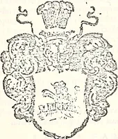 An illustration from Orbis Polonvs, splendoribus caeli: Triumphis mundi: pulchritudine animantium: decore aquatilium: naturae excellentia reptilium, condecoratvs. In qvo antiqva Sarmatarvm gentilitia, pervetvstae nobilitatis polonae insignia, vetera & noua indigenatus meritorum praemia & arma, specificantur & relucent. Nunc primum, vt Latinitati consecratus, ita claritate & veritate perspicuus (1641)