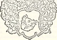 An illustration from Orbis Polonvs, splendoribus caeli: Triumphis mundi: pulchritudine animantium: decore aquatilium: naturae excellentia reptilium, condecoratvs. In qvo antiqva Sarmatarvm gentilitia, pervetvstae nobilitatis polonae insignia, vetera & noua indigenatus meritorum praemia & arma, specificantur & relucent. Nunc primum, vt Latinitati consecratus, ita claritate & veritate perspicuus (1641)
