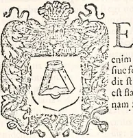An illustration from Orbis Polonvs, splendoribus caeli: Triumphis mundi: pulchritudine animantium: decore aquatilium: naturae excellentia reptilium, condecoratvs. In qvo antiqva Sarmatarvm gentilitia, pervetvstae nobilitatis polonae insignia, vetera & noua indigenatus meritorum praemia & arma, specificantur & relucent. Nunc primum, vt Latinitati consecratus, ita claritate & veritate perspicuus (1641)