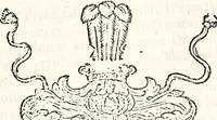 An illustration from Orbis Polonvs, splendoribus caeli: Triumphis mundi: pulchritudine animantium: decore aquatilium: naturae excellentia reptilium, condecoratvs. In qvo antiqva Sarmatarvm gentilitia, pervetvstae nobilitatis polonae insignia, vetera & noua indigenatus meritorum praemia & arma, specificantur & relucent. Nunc primum, vt Latinitati consecratus, ita claritate & veritate perspicuus (1641)