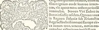 An illustration from Orbis Polonvs, splendoribus caeli: Triumphis mundi: pulchritudine animantium: decore aquatilium: naturae excellentia reptilium, condecoratvs. In qvo antiqva Sarmatarvm gentilitia, pervetvstae nobilitatis polonae insignia, vetera & noua indigenatus meritorum praemia & arma, specificantur & relucent. Nunc primum, vt Latinitati consecratus, ita claritate & veritate perspicuus (1641)