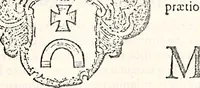 An illustration from Orbis Polonvs, splendoribus caeli: Triumphis mundi: pulchritudine animantium: decore aquatilium: naturae excellentia reptilium, condecoratvs. In qvo antiqva Sarmatarvm gentilitia, pervetvstae nobilitatis polonae insignia, vetera & noua indigenatus meritorum praemia & arma, specificantur & relucent. Nunc primum, vt Latinitati consecratus, ita claritate & veritate perspicuus (1641)