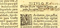 An illustration from Ordenaços, e leis do reino de Portugal (1603)