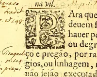 An illustration from Ordenaços, e leis do reino de Portugal (1603)