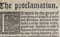 An illustration from The order of the communion. (1548)