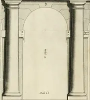 An illustration from Regola delli cinque ordini d'architettura (1635)