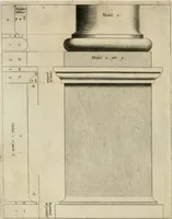 An illustration from Regola delli cinque ordini d'architettura (1635)