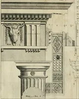 An illustration from Regola delli cinque ordini d'architettura (1635)