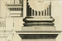 An illustration from Regola delli cinque ordini d'architettura (1635)