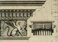 An illustration from Regola delli cinque ordini d'architettura (1635)