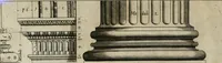 An illustration from Regola delli cinque ordini d'architettura (1635)