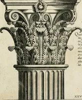 An illustration from Regola delli cinque ordini d'architettura (1635)