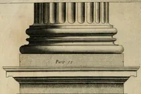 An illustration from Regola delli cinque ordini d'architettura (1635)