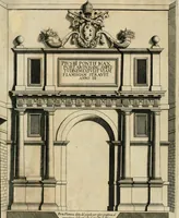 An illustration from Regola delli cinque ordini d'architettura (1635)