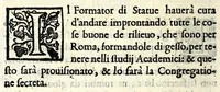 Picture 2 of 5 from Ordini dell' Academia de pittori et scvltori di Roma (1609), leaf 28