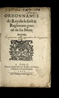 Picture 1 of 70 from Ordonnance du Roy, sur le faict & reglement general de ses monnoyes. (1615), leaf 1