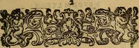 An illustration from Ordonnance du Roy pour le reglement et reformation de la dissolution & superfluité qui est és habillemens & ornemens d'iceux: & de la punition de ceux qui contreuiendront à la dite ordonnance : Avec Arrest de la Court de Parlement, du vingt uniesme d'Auril, 1583. Ensemble l'ordonnance de la Police generale (1583)
