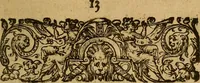 An illustration from Ordonnance du Roy pour le reglement et reformation de la dissolution & superfluité qui est és habillemens & ornemens d'iceux: & de la punition de ceux qui contreuiendront à la dite ordonnance : Avec Arrest de la Court de Parlement, du vingt uniesme d'Auril, 1583. Ensemble l'ordonnance de la Police generale (1583)