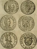 An illustration from Ordonnancie ende instructie naer de welcke voort-aen hen moeten reguleren die ghesworen wisselaers ofte collecteurs vande goude ende silvere penningen, wesende verboden, gheschroyt, te licht oft te seer versleten, ende oversulex verclaert ende ghehouden voor billoen, daer toe geoommitteert om de selve te leveren inde munten van Sijne Majesteyt, ende al daer bekeert te worden in penninghen van hunnen slaghe (1633)