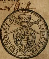 An illustration from Ordonnancie ende instructie naer de welcke voort-aen hen moeten reguleren die ghesworen wisselaers ofte collecteurs vande goude ende silvere penningen, wesende verboden, gheschroyt, te licht oft te seer versleten, ende oversulex verclaert ende ghehouden voor billoen, daer toe geoommitteert om de selve te leveren inde munten van Sijne Majesteyt, ende al daer bekeert te worden in penninghen van hunnen slaghe (1633)