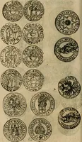 An illustration from Ordonnancie ende instructie naer de welcke voort-aen hen moeten reguleren die ghesworen wisselaers ofte collecteurs vande goude ende silvere penningen, wesende verboden, gheschroyt, te licht oft te seer versleten, ende oversulex verclaert ende ghehouden voor billoen, daer toe geoommitteert om de selve te leveren inde munten van Sijne Majesteyt, ende al daer bekeert te worden in penninghen van hunnen slaghe (1633)