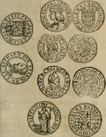 An illustration from Ordonnancie ende instructie naer de welcke voort-aen hen moeten reguleren die ghesworen wisselaers ofte collecteurs vande goude ende silvere penningen, wesende verboden, gheschroyt, te licht oft te seer versleten, ende oversulex verclaert ende ghehouden voor billoen, daer toe geoommitteert om de selve te leveren inde munten van Sijne Majesteyt, ende al daer bekeert te worden in penninghen van hunnen slaghe (1633)