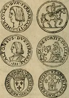 An illustration from Ordonnancie ende instructie naer de welcke voort-aen hen moeten reguleren die ghesworen wisselaers ofte collecteurs vande goude ende silvere penningen, wesende verboden, gheschroyt, te licht oft te seer versleten, ende oversulex verclaert ende ghehouden voor billoen, daer toe geoommitteert om de selve te leveren inde munten van Sijne Majesteyt, ende al daer bekeert te worden in penninghen van hunnen slaghe (1633)