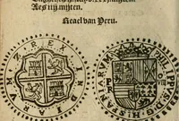 An illustration from Ordonnancie ende instructie naer de welcke voort-aen hen moeten reguleren die ghesworen wisselaers ofte collecteurs vande goude ende silvere penningen, wesende verboden, gheschroyt, te licht oft te seer versleten, ende oversulex verclaert ende ghehouden voor billoen, daer toe geoommitteert om de selve te leveren inde munten van Sijne Majesteyt, ende al daer bekeert te worden in penninghen van hunnen slaghe (1633)