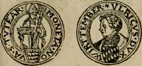 An illustration from Ordonnancie ende instructie naer de welcke voort-aen hen moeten reguleren die ghesworen wisselaers ofte collecteurs vande goude ende silvere penningen, wesende verboden, gheschroyt, te licht oft te seer versleten, ende oversulex verclaert ende ghehouden voor billoen, daer toe geoommitteert om de selve te leveren inde munten van Sijne Majesteyt, ende al daer bekeert te worden in penninghen van hunnen slaghe (1633)