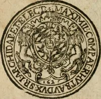 An illustration from Ordonnancie ende instructie naer de welcke voort-aen hen moeten reguleren die ghesworen wisselaers ofte collecteurs vande goude ende silvere penningen, wesende verboden, gheschroyt, te licht oft te seer versleten, ende oversulex verclaert ende ghehouden voor billoen, daer toe geoommitteert om de selve te leveren inde munten van Sijne Majesteyt, ende al daer bekeert te worden in penninghen van hunnen slaghe (1633)