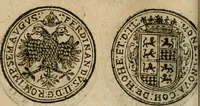 An illustration from Ordonnancie ende instructie naer de welcke voort-aen hen moeten reguleren die ghesworen wisselaers ofte collecteurs vande goude ende silvere penningen, wesende verboden, gheschroyt, te licht oft te seer versleten, ende oversulex verclaert ende ghehouden voor billoen, daer toe geoommitteert om de selve te leveren inde munten van Sijne Majesteyt, ende al daer bekeert te worden in penninghen van hunnen slaghe (1633)