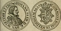 An illustration from Ordonnancie ende instructie naer de welcke voort-aen hen moeten reguleren die ghesworen wisselaers ofte collecteurs vande goude ende silvere penningen, wesende verboden, gheschroyt, te licht oft te seer versleten, ende oversulex verclaert ende ghehouden voor billoen, daer toe geoommitteert om de selve te leveren inde munten van Sijne Majesteyt, ende al daer bekeert te worden in penninghen van hunnen slaghe (1633)