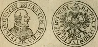 An illustration from Ordonnancie ende instructie naer de welcke voort-aen hen moeten reguleren die ghesworen wisselaers ofte collecteurs vande goude ende silvere penningen, wesende verboden, gheschroyt, te licht oft te seer versleten, ende oversulex verclaert ende ghehouden voor billoen, daer toe geoommitteert om de selve te leveren inde munten van Sijne Majesteyt, ende al daer bekeert te worden in penninghen van hunnen slaghe (1633)