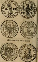 An illustration from Ordonnancie ende instructie naer de welcke voort-aen hen moeten reguleren die ghesworen wisselaers ofte collecteurs vande goude ende silvere penningen, wesende verboden, gheschroyt, te licht oft te seer versleten, ende oversulex verclaert ende ghehouden voor billoen, daer toe geoommitteert om de selve te leveren inde munten van Sijne Majesteyt, ende al daer bekeert te worden in penninghen van hunnen slaghe (1633)