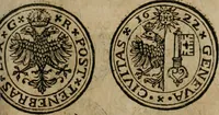An illustration from Ordonnancie ende instructie naer de welcke voort-aen hen moeten reguleren die ghesworen wisselaers ofte collecteurs vande goude ende silvere penningen, wesende verboden, gheschroyt, te licht oft te seer versleten, ende oversulex verclaert ende ghehouden voor billoen, daer toe geoommitteert om de selve te leveren inde munten van Sijne Majesteyt, ende al daer bekeert te worden in penninghen van hunnen slaghe (1633)