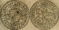 An illustration from Ordonnancie ende instructie naer de welcke voort-aen hen moeten reguleren die ghesworen wisselaers ofte collecteurs vande goude ende silvere penningen, wesende verboden, gheschroyt, te licht oft te seer versleten, ende oversulex verclaert ende ghehouden voor billoen, daer toe geoommitteert om de selve te leveren inde munten van Sijne Majesteyt, ende al daer bekeert te worden in penninghen van hunnen slaghe (1633)