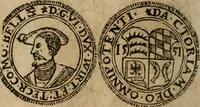 An illustration from Ordonnancie ende instructie naer de welcke voort-aen hen moeten reguleren die ghesworen wisselaers ofte collecteurs vande goude ende silvere penningen, wesende verboden, gheschroyt, te licht oft te seer versleten, ende oversulex verclaert ende ghehouden voor billoen, daer toe geoommitteert om de selve te leveren inde munten van Sijne Majesteyt, ende al daer bekeert te worden in penninghen van hunnen slaghe (1633)