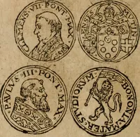 An illustration from Ordonnancie ende instructie naer de welcke voort-aen hen moeten reguleren die ghesworen wisselaers ofte collecteurs vande goude ende silvere penningen, wesende verboden, gheschroyt, te licht oft te seer versleten, ende oversulex verclaert ende ghehouden voor billoen, daer toe geoommitteert om de selve te leveren inde munten van Sijne Majesteyt, ende al daer bekeert te worden in penninghen van hunnen slaghe (1633)