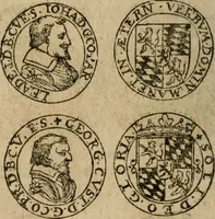 An illustration from Ordonnancie ende instructie naer de welcke voort-aen hen moeten reguleren die ghesworen wisselaers ofte collecteurs vande goude ende silvere penningen, wesende verboden, gheschroyt, te licht oft te seer versleten, ende oversulex verclaert ende ghehouden voor billoen, daer toe geoommitteert om de selve te leveren inde munten van Sijne Majesteyt, ende al daer bekeert te worden in penninghen van hunnen slaghe (1633)