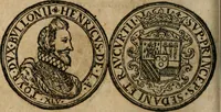 An illustration from Ordonnancie ende instructie naer de welcke voort-aen hen moeten reguleren die ghesworen wisselaers ofte collecteurs vande goude ende silvere penningen, wesende verboden, gheschroyt, te licht oft te seer versleten, ende oversulex verclaert ende ghehouden voor billoen, daer toe geoommitteert om de selve te leveren inde munten van Sijne Majesteyt, ende al daer bekeert te worden in penninghen van hunnen slaghe (1633)