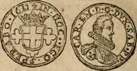 An illustration from Ordonnancie ende instructie naer de welcke voort-aen hen moeten reguleren die ghesworen wisselaers ofte collecteurs vande goude ende silvere penningen, wesende verboden, gheschroyt, te licht oft te seer versleten, ende oversulex verclaert ende ghehouden voor billoen, daer toe geoommitteert om de selve te leveren inde munten van Sijne Majesteyt, ende al daer bekeert te worden in penninghen van hunnen slaghe (1633)