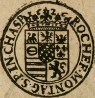 An illustration from Ordonnancie ende instructie naer de welcke voort-aen hen moeten reguleren die ghesworen wisselaers ofte collecteurs vande goude ende silvere penningen, wesende verboden, gheschroyt, te licht oft te seer versleten, ende oversulex verclaert ende ghehouden voor billoen, daer toe geoommitteert om de selve te leveren inde munten van Sijne Majesteyt, ende al daer bekeert te worden in penninghen van hunnen slaghe (1633)