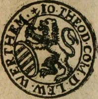 An illustration from Ordonnancie ende instructie naer de welcke voort-aen hen moeten reguleren die ghesworen wisselaers ofte collecteurs vande goude ende silvere penningen, wesende verboden, gheschroyt, te licht oft te seer versleten, ende oversulex verclaert ende ghehouden voor billoen, daer toe geoommitteert om de selve te leveren inde munten van Sijne Majesteyt, ende al daer bekeert te worden in penninghen van hunnen slaghe (1633)