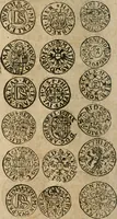 An illustration from Ordonnancie ende instructie naer de welcke voort-aen hen moeten reguleren die ghesworen wisselaers ofte collecteurs vande goude ende silvere penningen, wesende verboden, gheschroyt, te licht oft te seer versleten, ende oversulex verclaert ende ghehouden voor billoen, daer toe geoommitteert om de selve te leveren inde munten van Sijne Majesteyt, ende al daer bekeert te worden in penninghen van hunnen slaghe (1633)