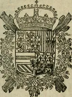 An illustration from Ordonnancie ende instructie naer de welcke voort-aen hen moeten reguleren die ghesworen wisselaers ofte collecteurs vande goude ende silvere penningen, wesende verboden, gheschroyt, te licht oft te seer versleten, ende oversulex verclaert ende ghehouden voor billoen, daer toe geoommitteert om de selve te leveren inde munten van Sijne Majesteyt, ende al daer bekeert te worden in penninghen van hunnen slaghe (1633)