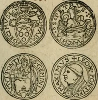 An illustration from Ordonnancie ende instructie naer de welcke voort-aen hen moeten reguleren die ghesworen wisselaers ofte collecteurs vande goude ende silvere penningen, wesende verboden, gheschroyt, te licht oft te seer versleten, ende oversulex verclaert ende ghehouden voor billoen, daer toe geoommitteert om de selve te leveren inde munten van Sijne Majesteyt, ende al daer bekeert te worden in penninghen van hunnen slaghe (1633)