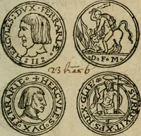 An illustration from Ordonnancie ende instructie naer de welcke voort-aen hen moeten reguleren die ghesworen wisselaers ofte collecteurs vande goude ende silvere penningen, wesende verboden, gheschroyt, te licht oft te seer versleten, ende oversulex verclaert ende ghehouden voor billoen, daer toe geoommitteert om de selve te leveren inde munten van Sijne Majesteyt, ende al daer bekeert te worden in penninghen van hunnen slaghe (1633)