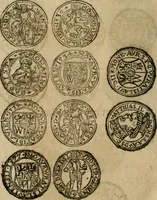An illustration from Ordonnancie ende instructie naer de welcke voort-aen hen moeten reguleren die ghesworen wisselaers ofte collecteurs vande goude ende silvere penningen, wesende verboden, gheschroyt, te licht oft te seer versleten, ende oversulex verclaert ende ghehouden voor billoen, daer toe geoommitteert om de selve te leveren inde munten van Sijne Majesteyt, ende al daer bekeert te worden in penninghen van hunnen slaghe (1633)